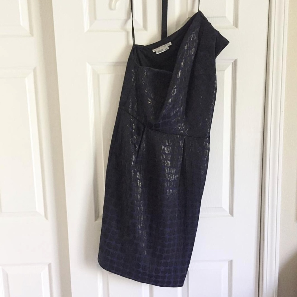 Maggy London One Shoulder Dress